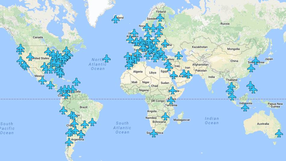全世界各国机场的wifi密码图.但是…新西兰呢?